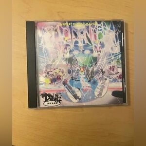 Colorful CD Album with Abstract Art